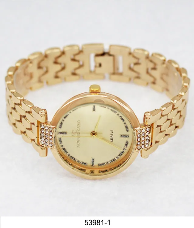 5398 - Montres Carlo Gold Bracelet Watch
