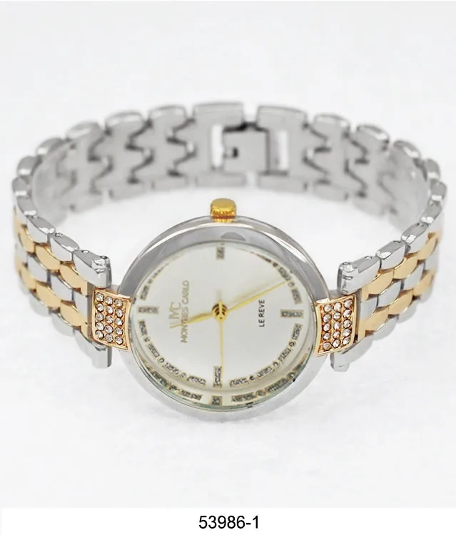 5398 - Montres Carlo Gold Bracelet Watch