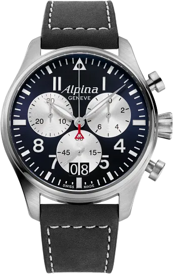 Black Startimer Pilot Watch