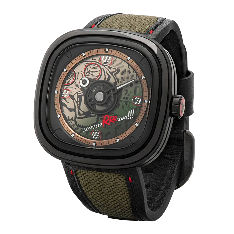 SEVENFRIDAY T3/04 GREEN TIGER